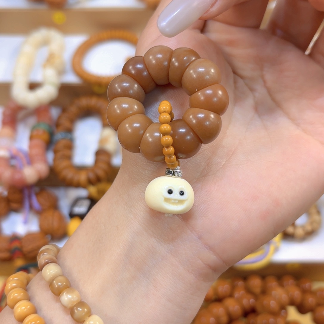 吊坠星月菩提黄菩提