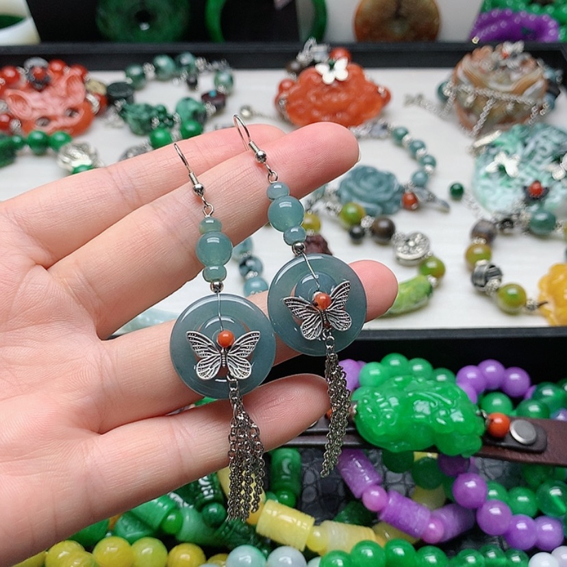 【闪购商品】未镶嵌翡翠耳饰