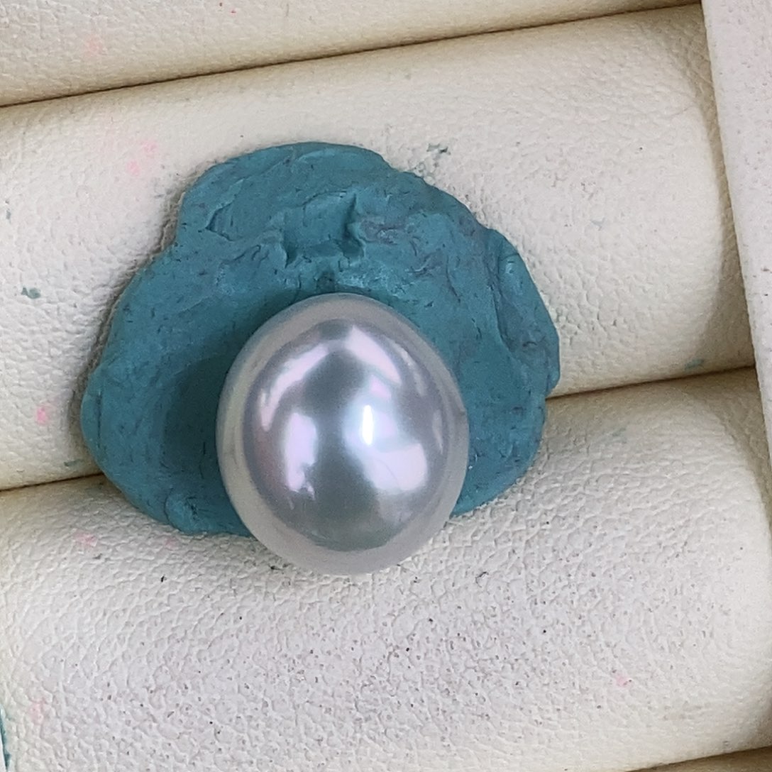 未镶嵌海水珍珠12.1特价银蓝澳白裸珠
