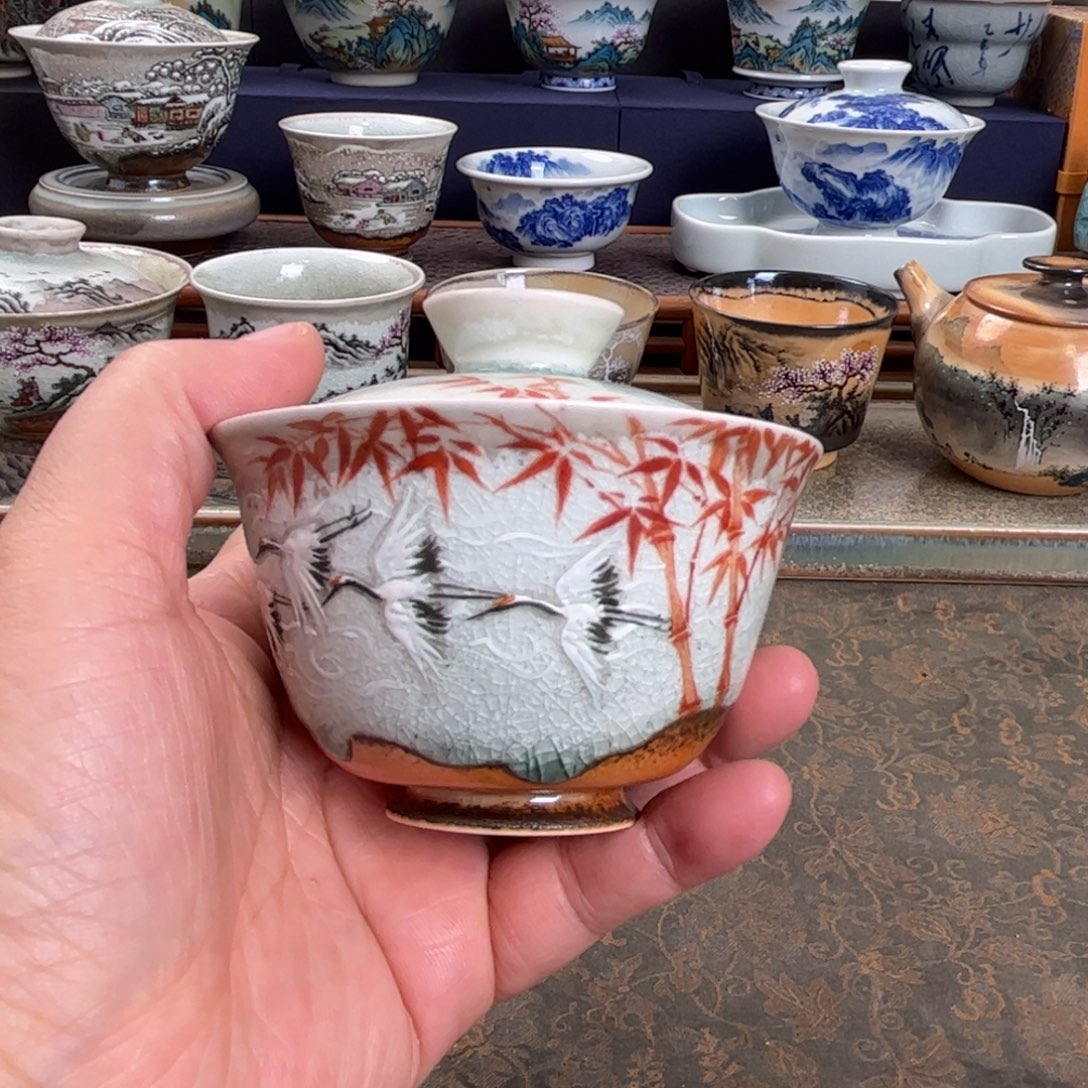 杯子瓷我们观山观水观自在