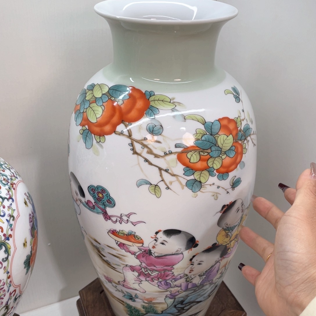 摆件景德镇陶瓷现代工艺品摆件