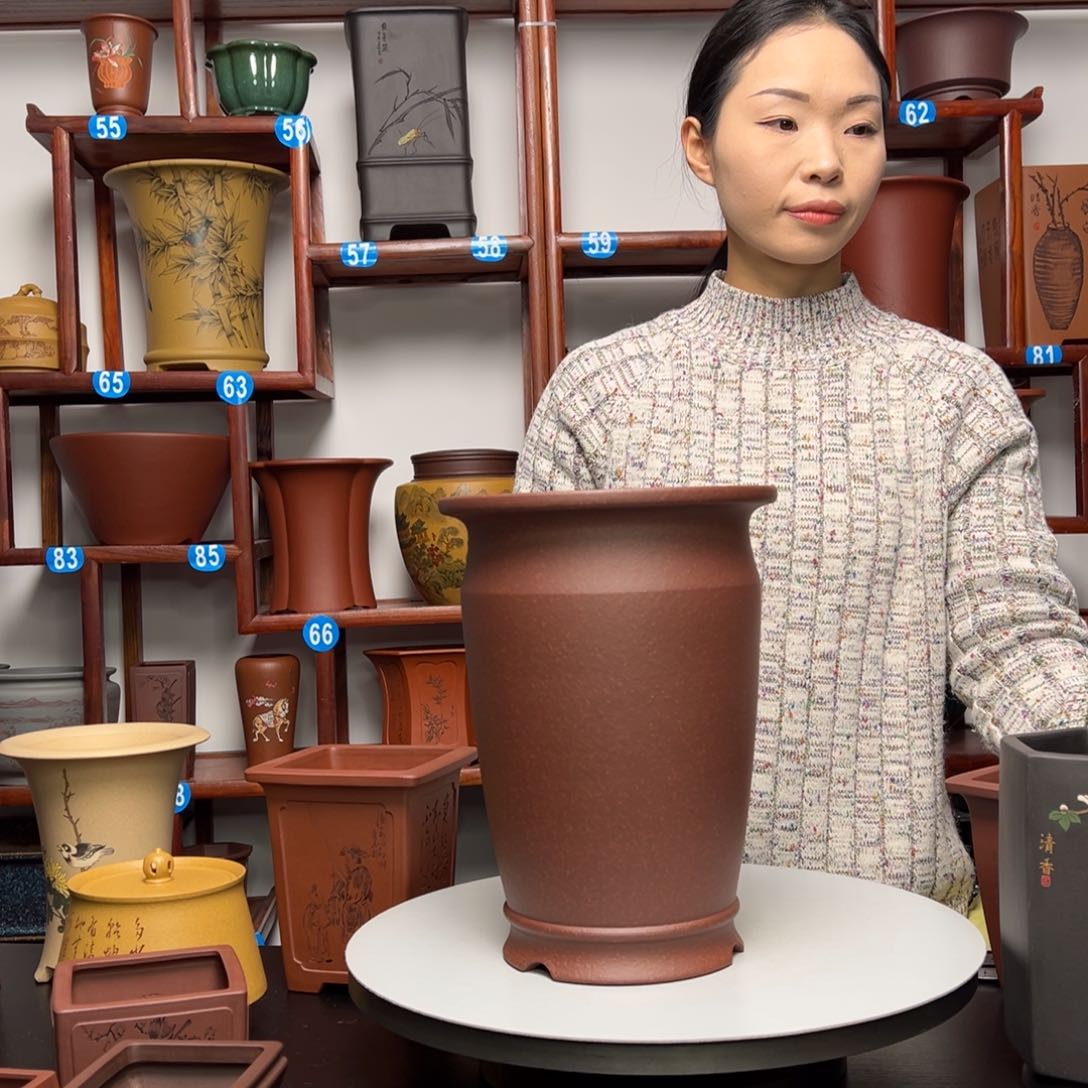 紫砂花盆清**远紫砂花盆