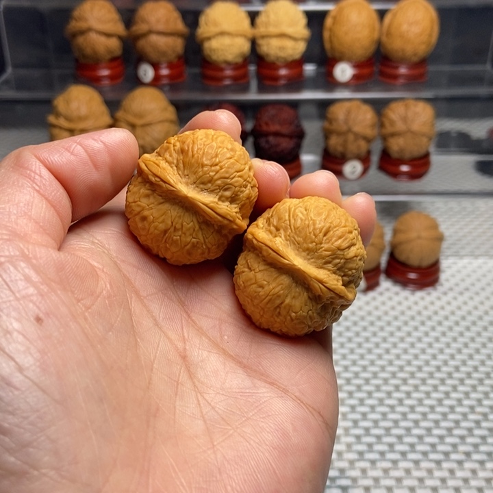 文玩核桃把件6龟甲元宝蟾