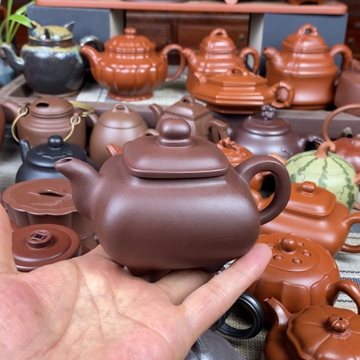 紫砂茶壶全手工传炉130-260cc原矿老紫泥特价
