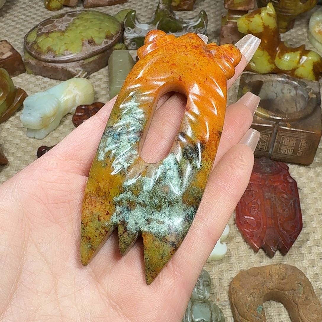 白玉菩提吊坠挂件