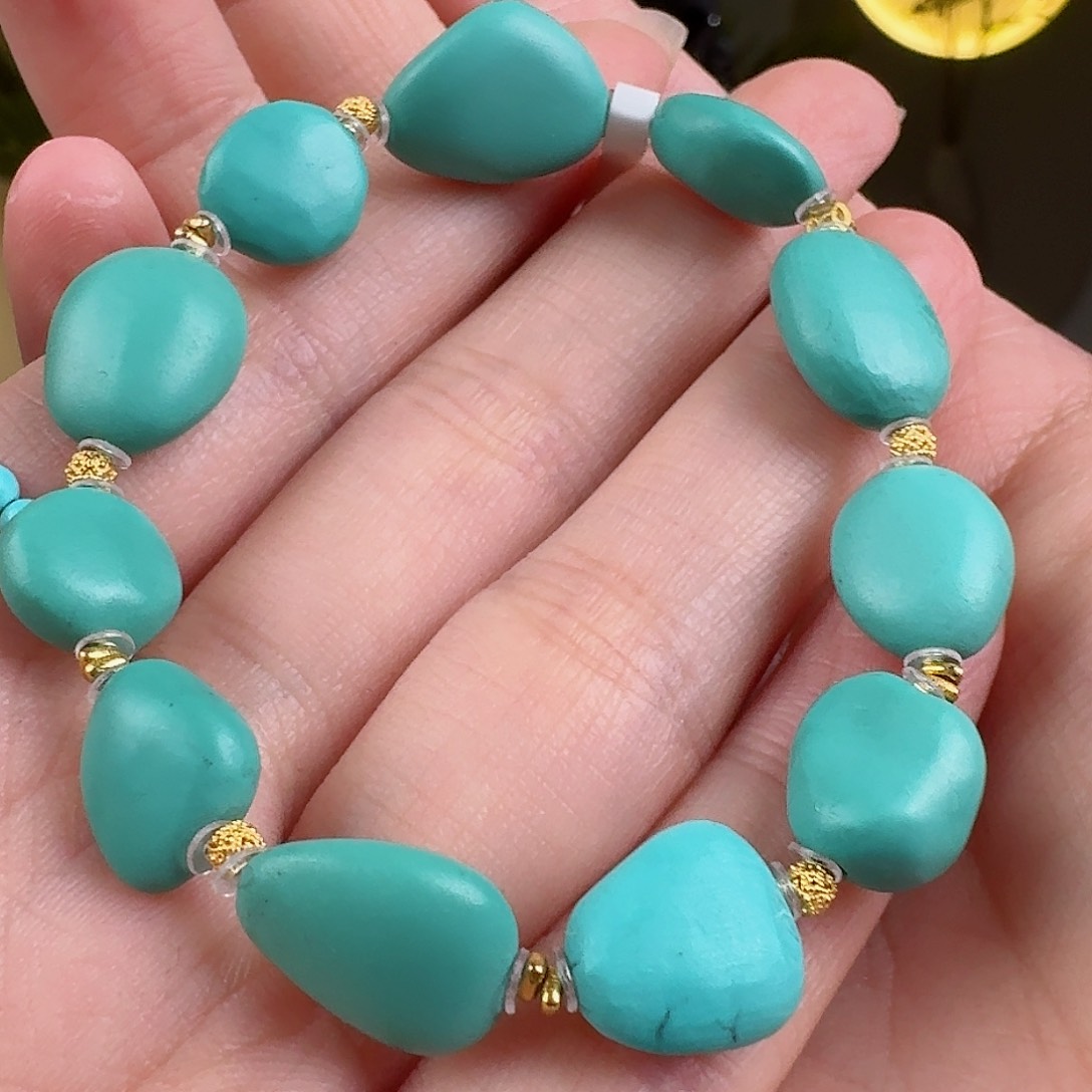 绿松石珠宝奇石未镶嵌