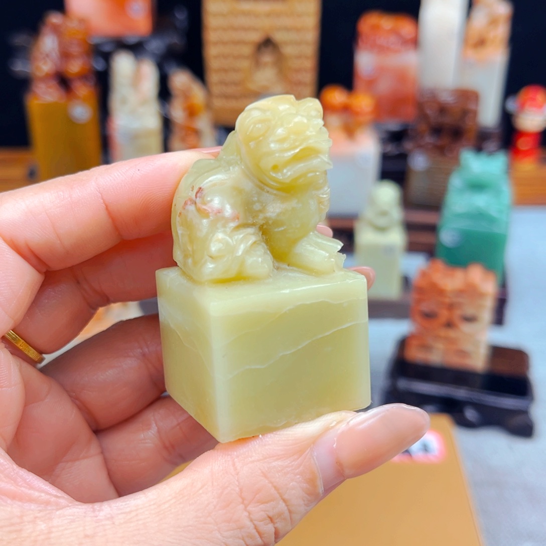 寿山石闪购商品瑕疵料3*3