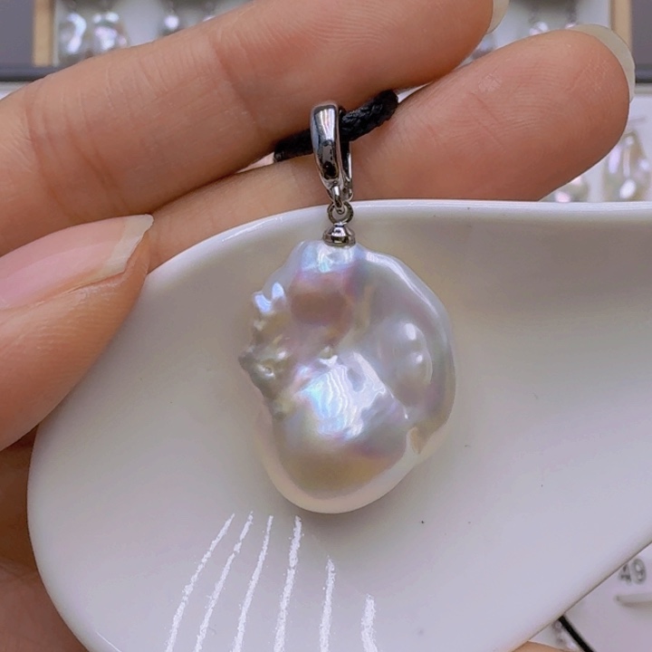 淡水珍珠未镶嵌颈饰