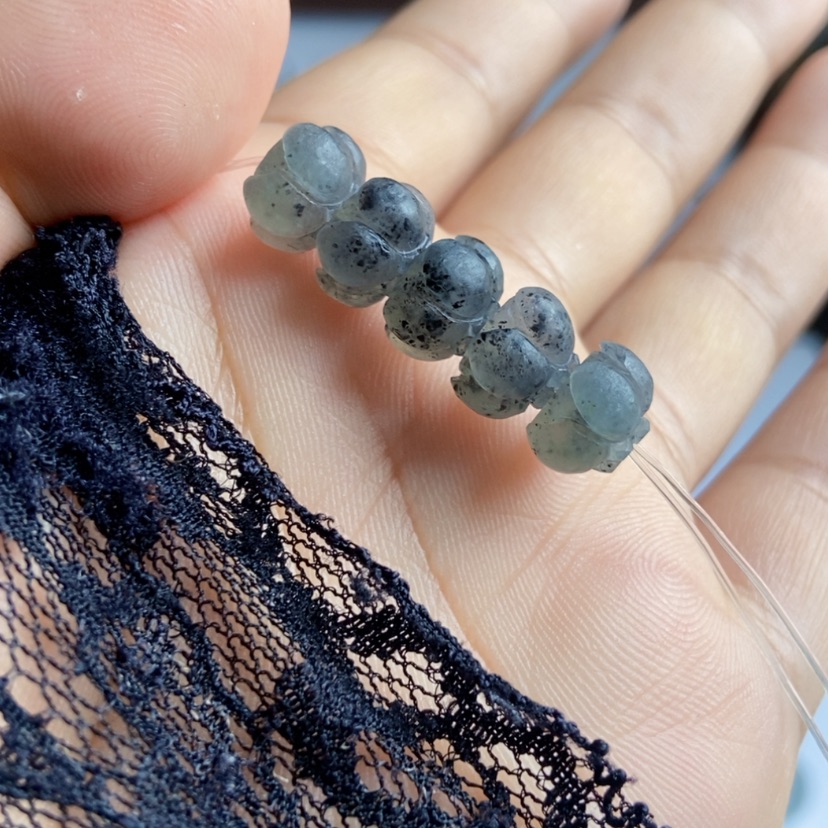 【闪购商品】未镶嵌定制翡翠莲花珠