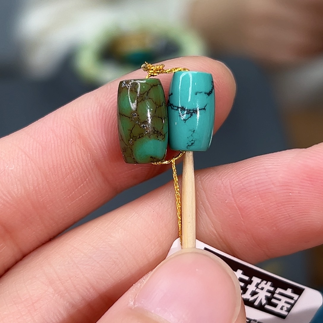 绿松石珠宝奇石未镶嵌