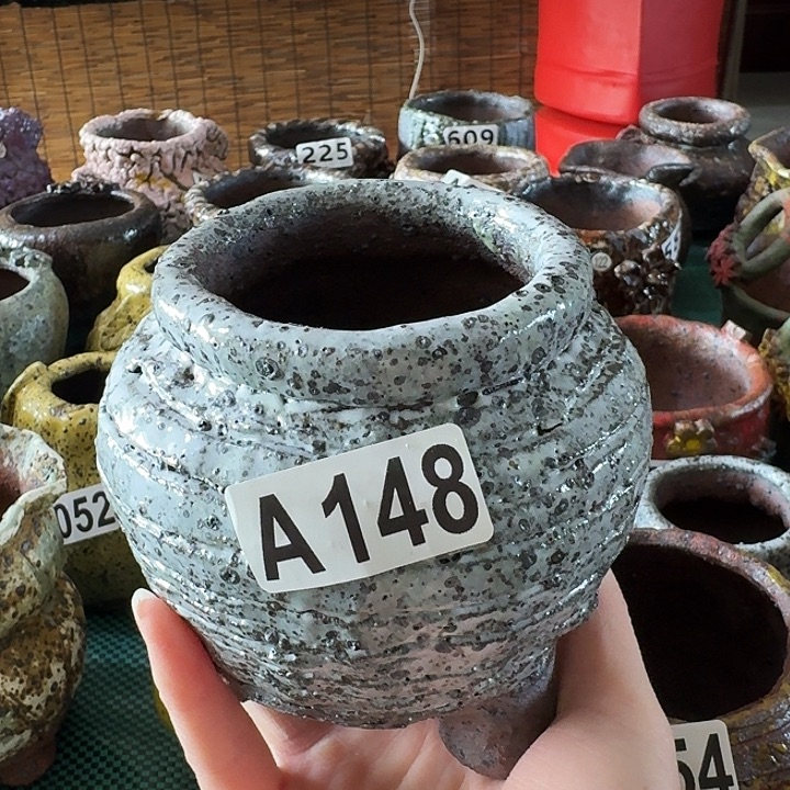 内口6高10粗陶手工制作