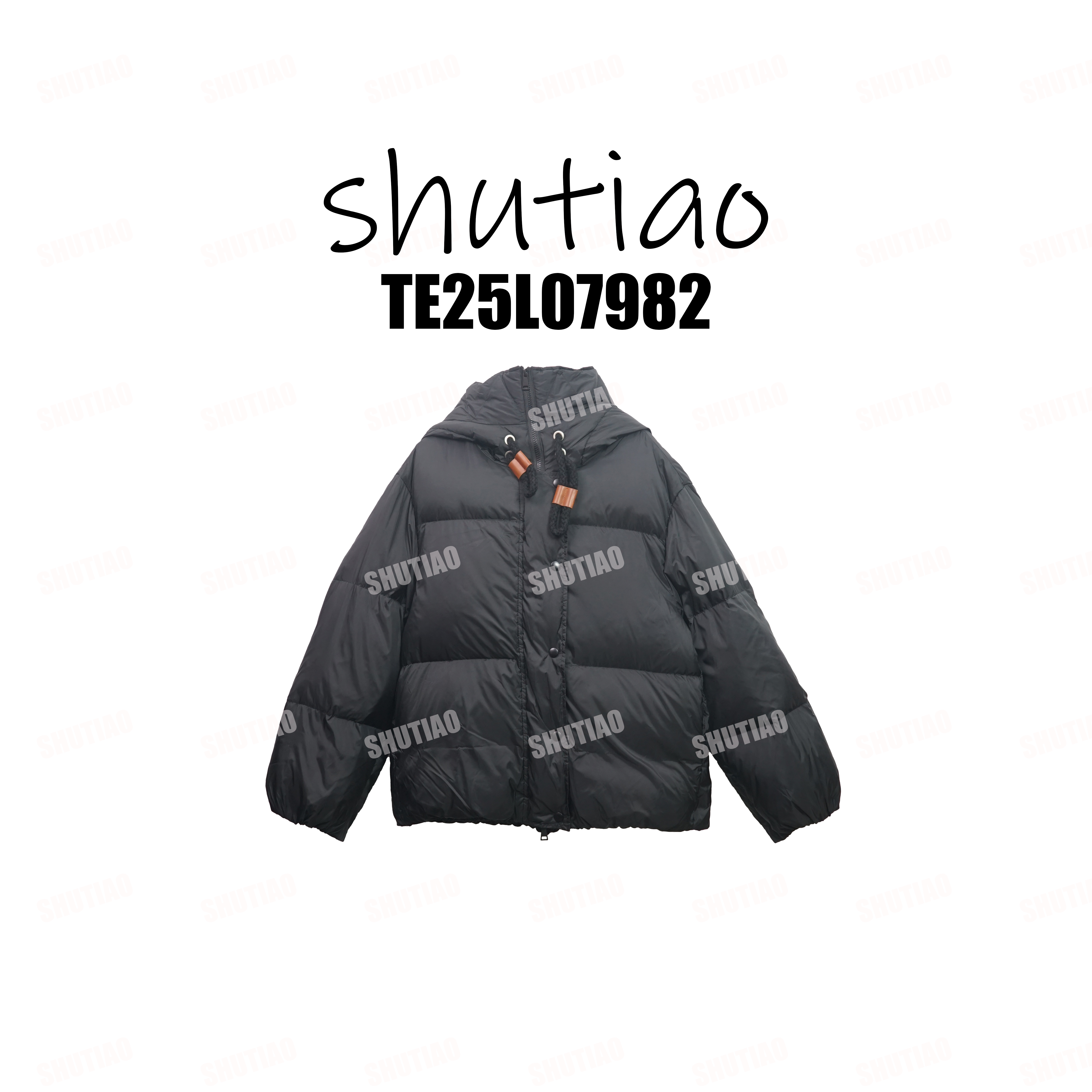 【SHUTIAO】2025冬季：新款小众设计款羽绒服TE25L07982