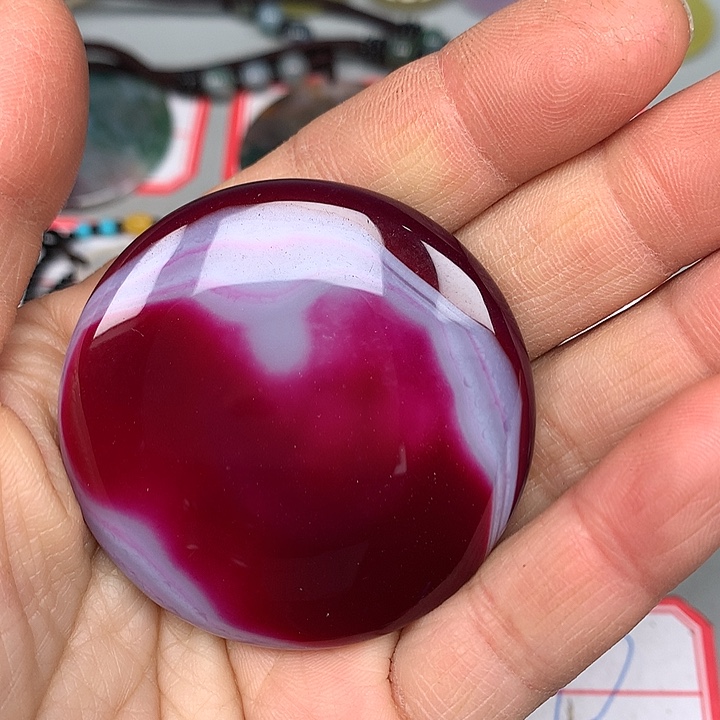 一***游玛瑙/玉髓未镶嵌颈饰