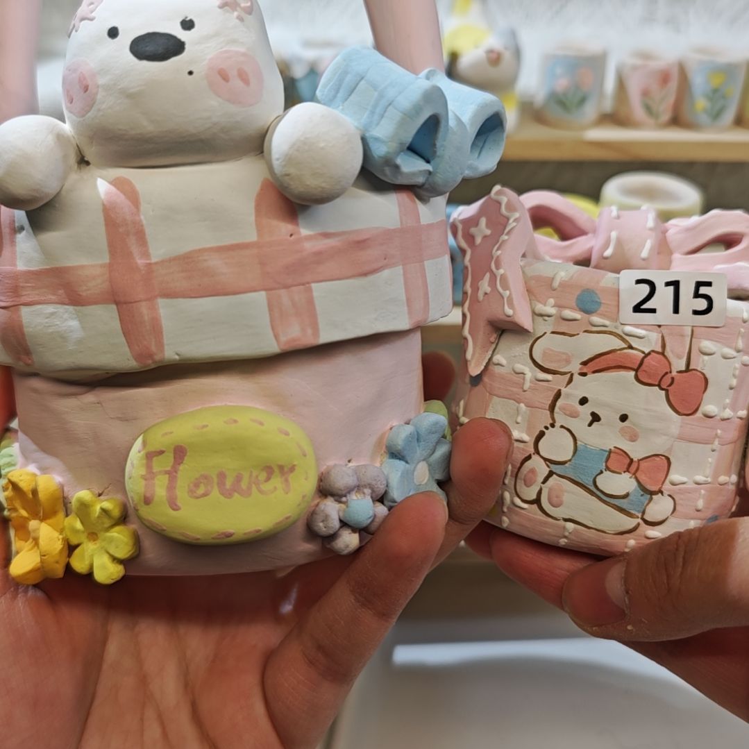 丁***丁满29.9包邮手工花盆