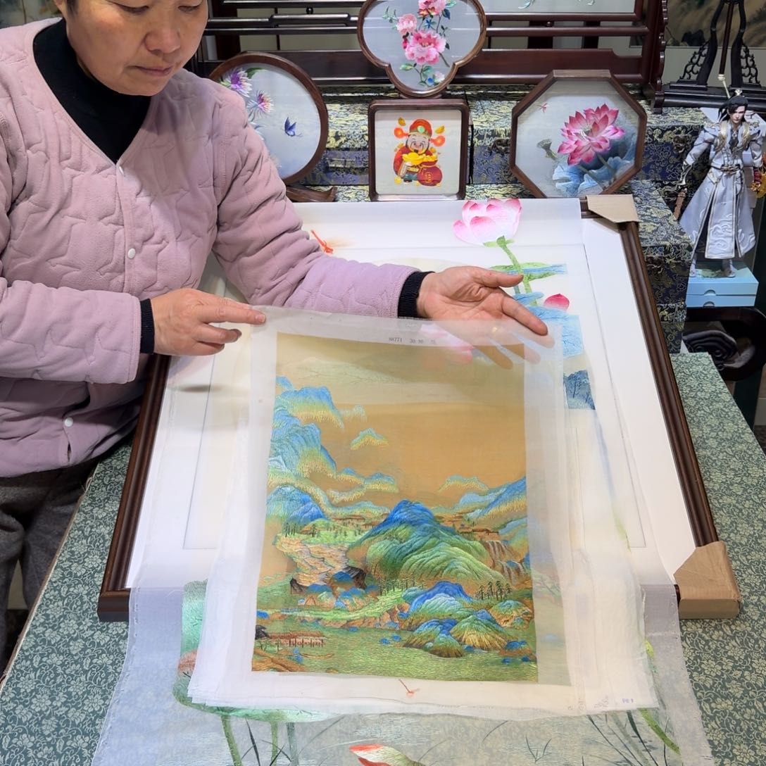 刺绣手工苏绣工艺