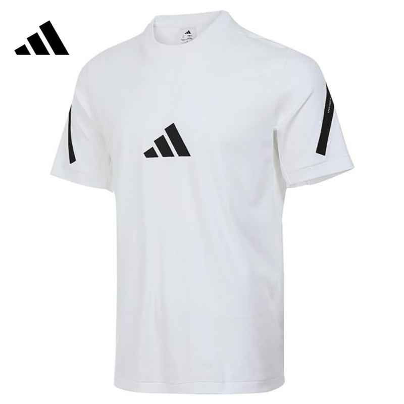 adidas阿迪达斯【吾】男子运动休闲短袖T恤JE3078