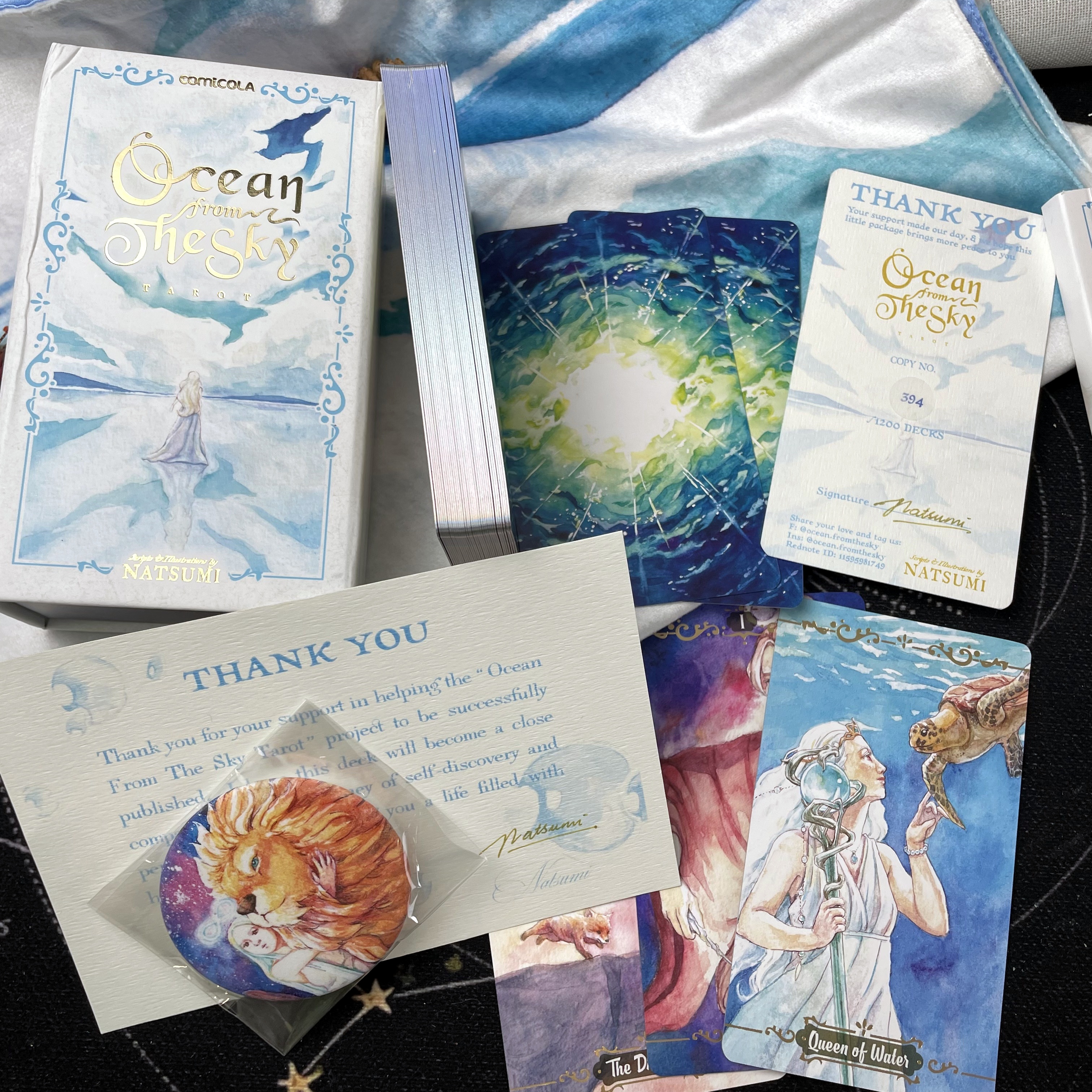 正版【天空海】Ocean from the sky塔罗牌治愈