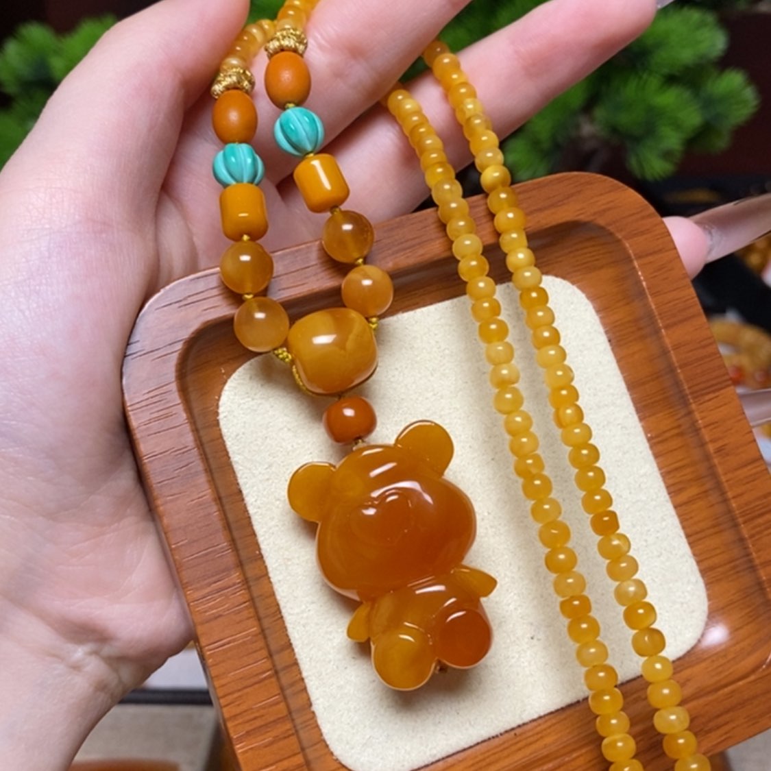 【闪购商品】手链蜜蜡未镶嵌项链