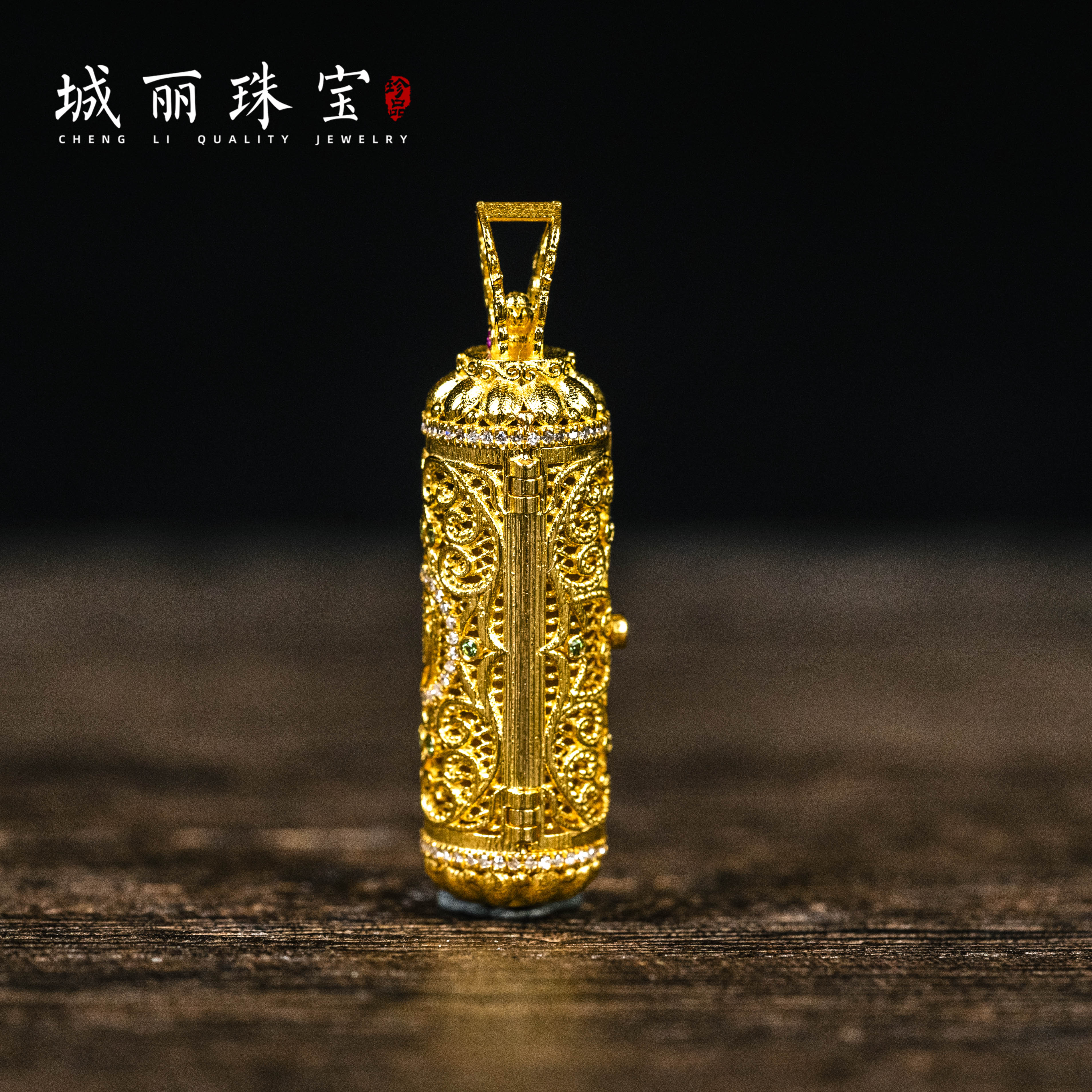 【才道大金库】18K赵公明才才金福吊坠/个（多样性发货） KJ-471