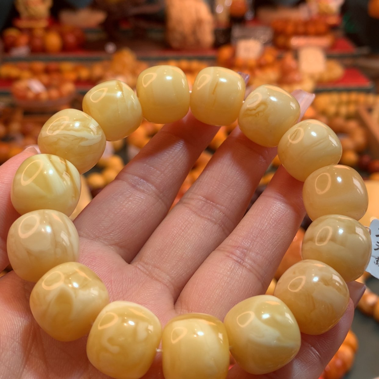 【闪购商品】未镶嵌蜜蜡手串蜜蜡手串