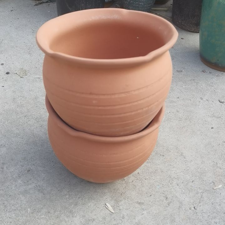 红陶20/17两个盆子