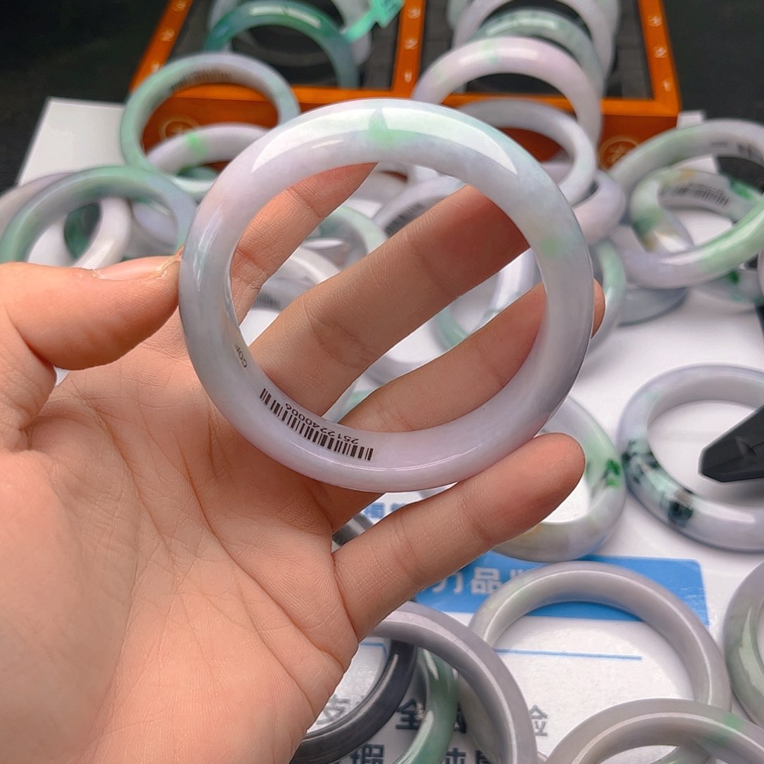 未镶嵌手镯翡翠5858x2. 25