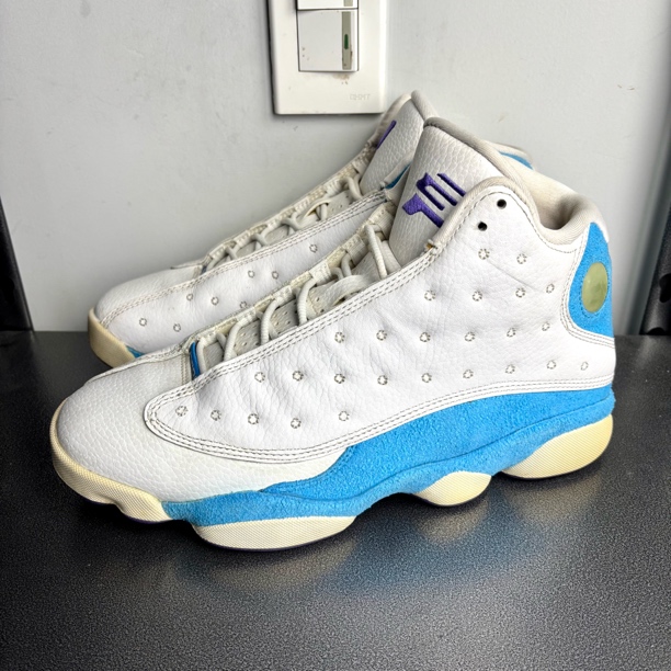 95新 AIR JORDAN 42码 aj13 保罗 正品 中古篮球鞋（猫眼轻微雾化