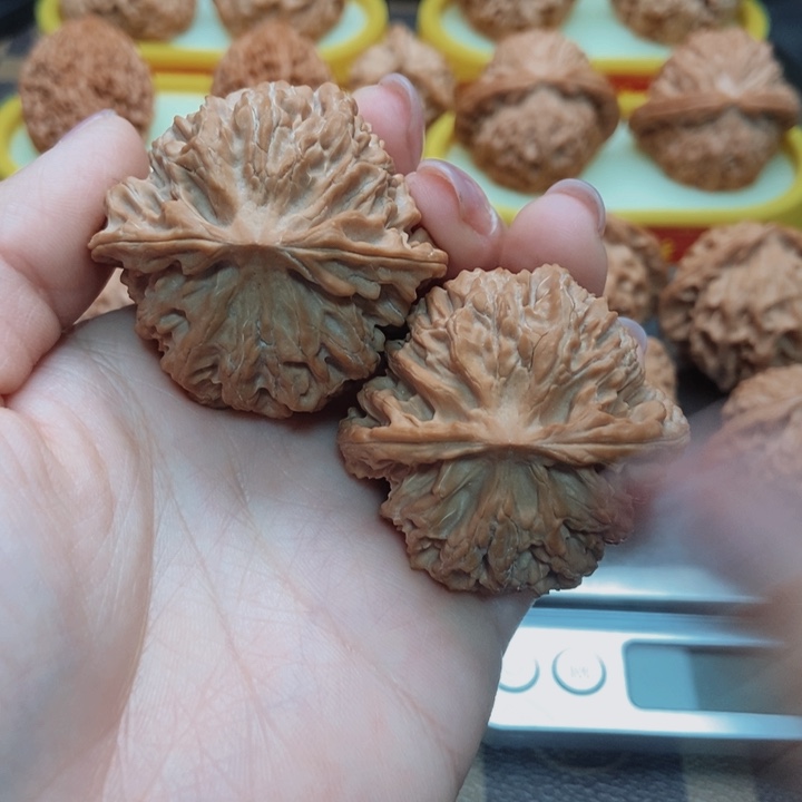 文玩核桃把件43苹果园