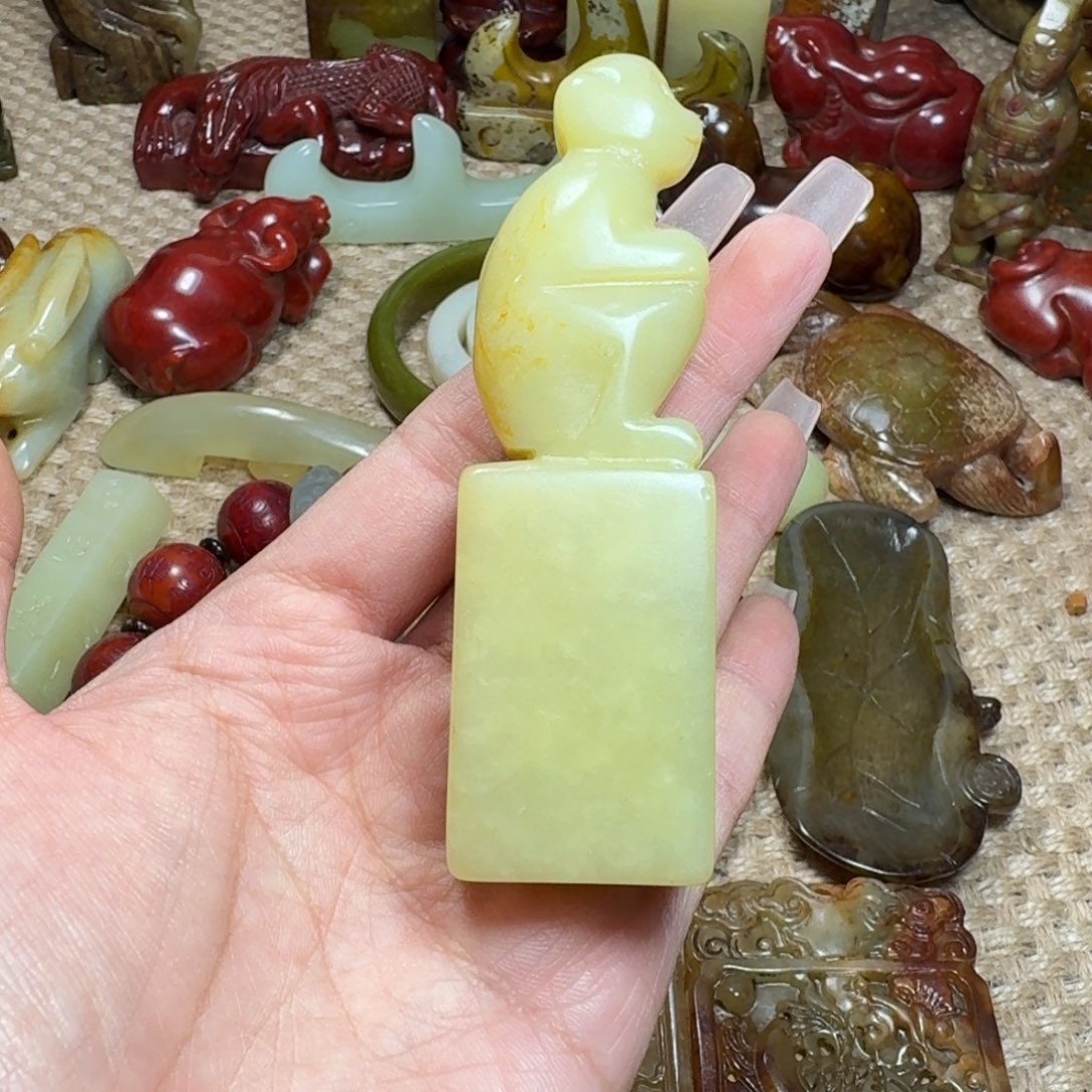 白玉菩提吊坠挂件