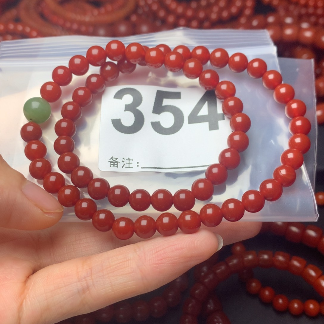 手链未镶嵌南红玛瑙一