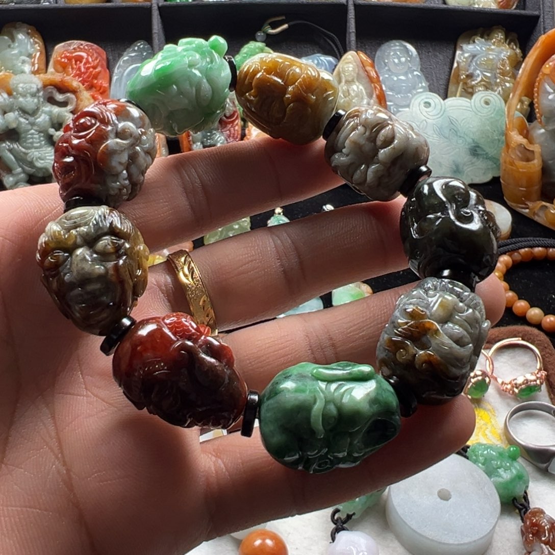 翡翠戒指未镶嵌J****a翡翠