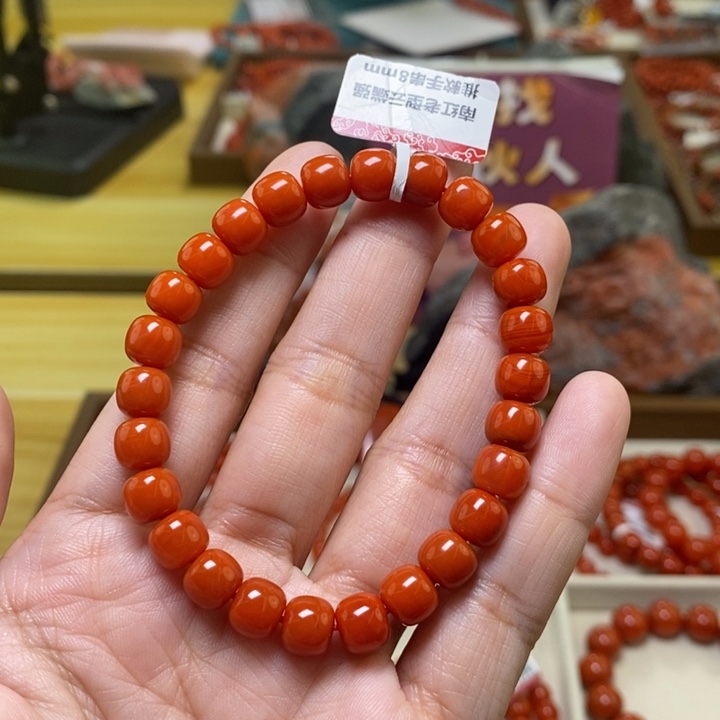 未镶嵌卡8南红玛瑙