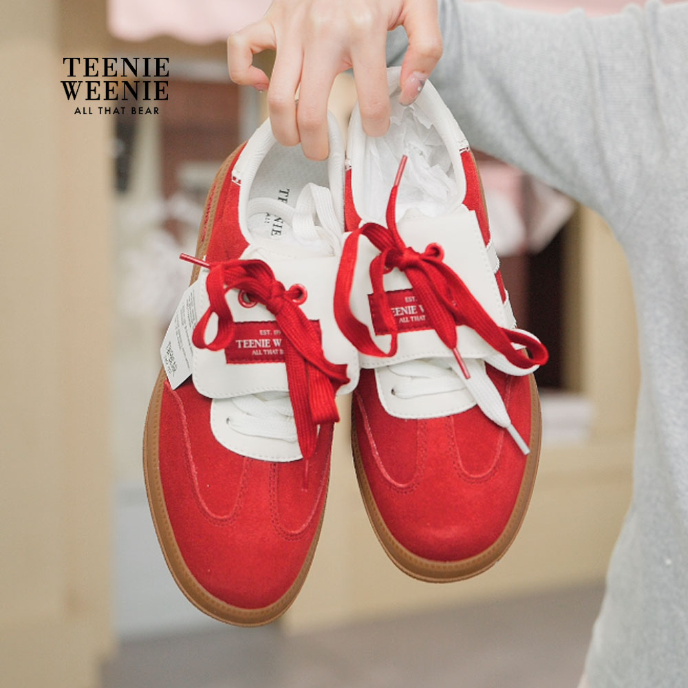 TEENIEWEENIE bearnova25新款时尚休闲鞋单鞋圆头女鞋YTAP25FT02B