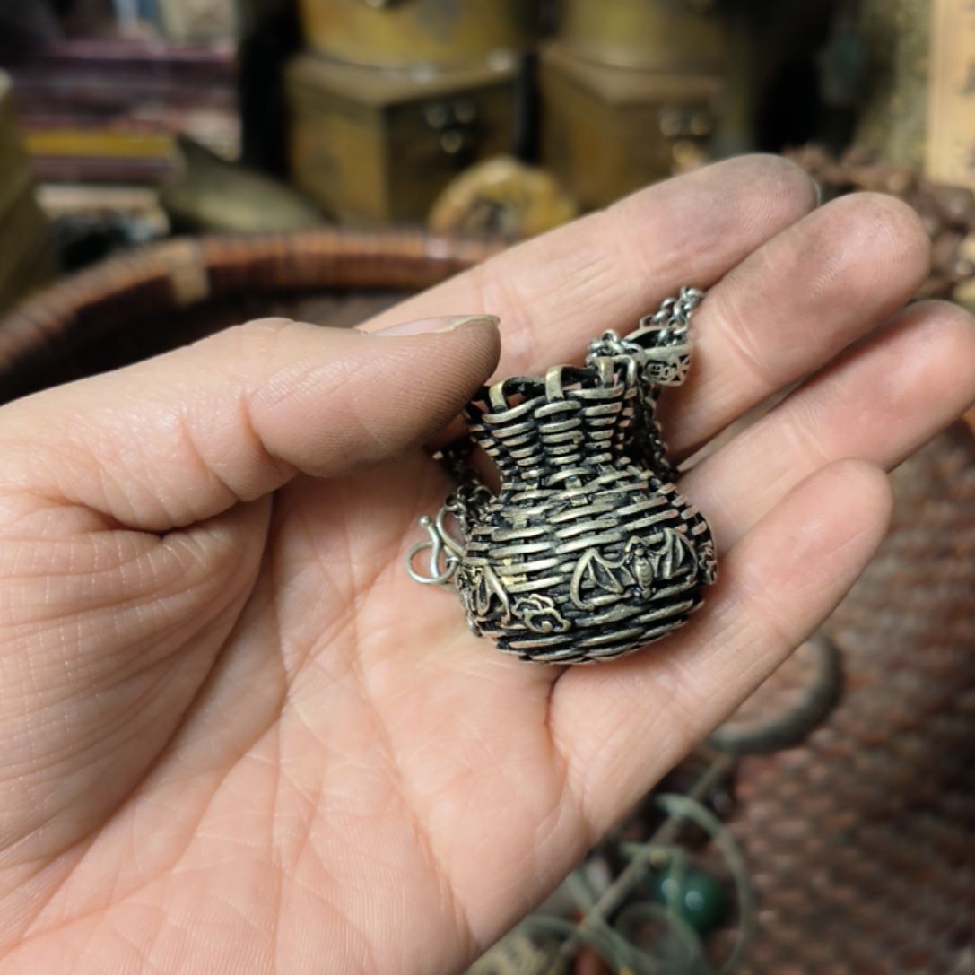 祯***集黄铜手把件手把件手把件