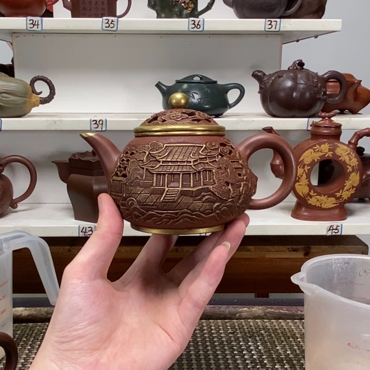 紫砂茶壶全手工制作