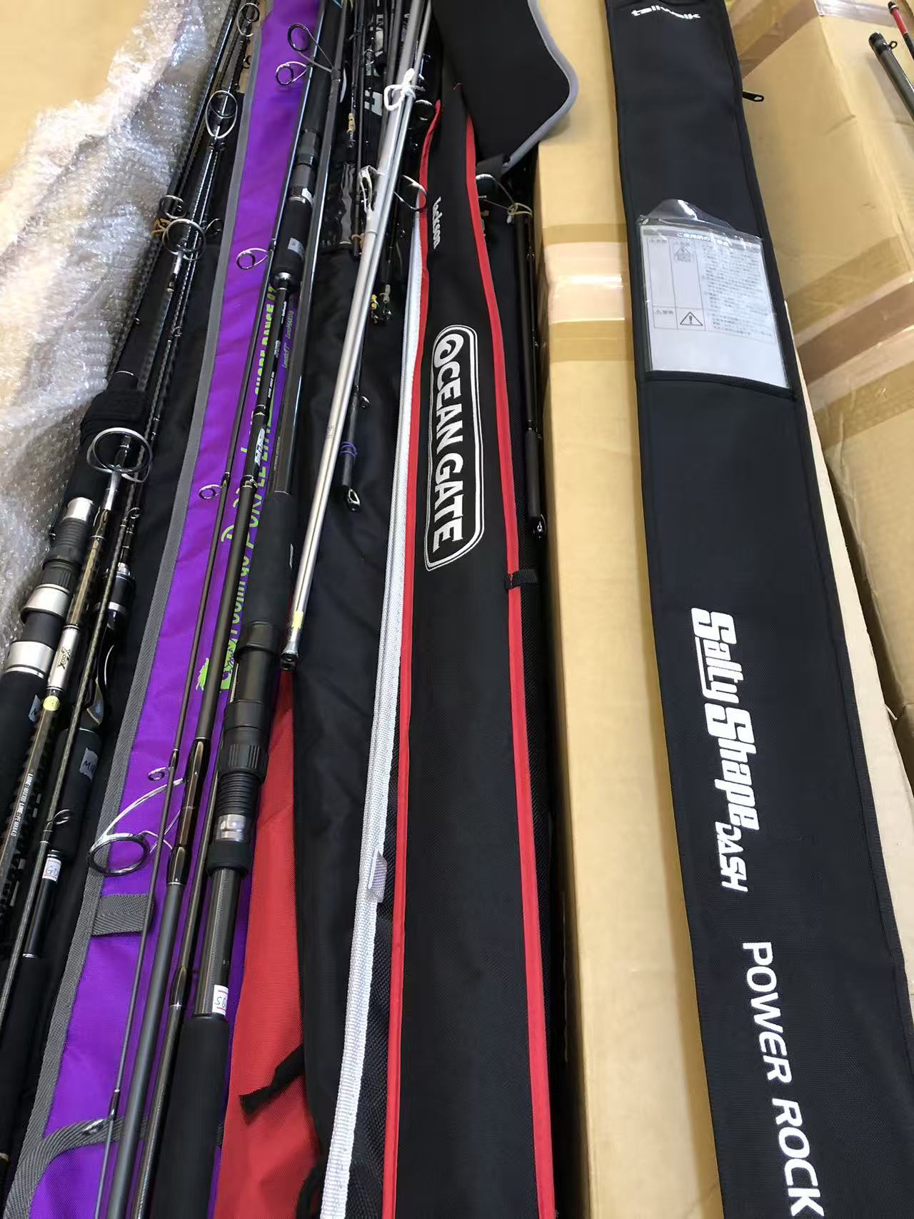 日本中古鱼竿、渔轮（图片仅供参考、实物以直播间介绍为准）