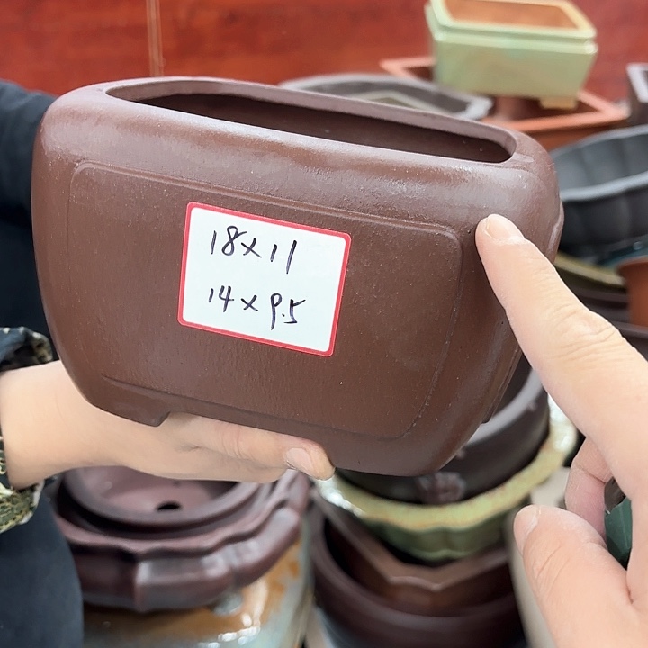 紫砂花盆紫砂的味道真的是很