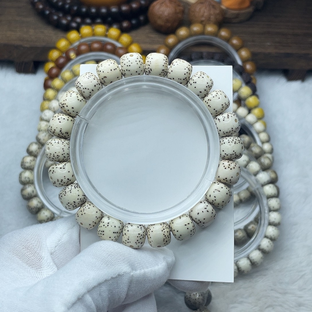 手串星月菩提原生态10.5✖️9.5一线天