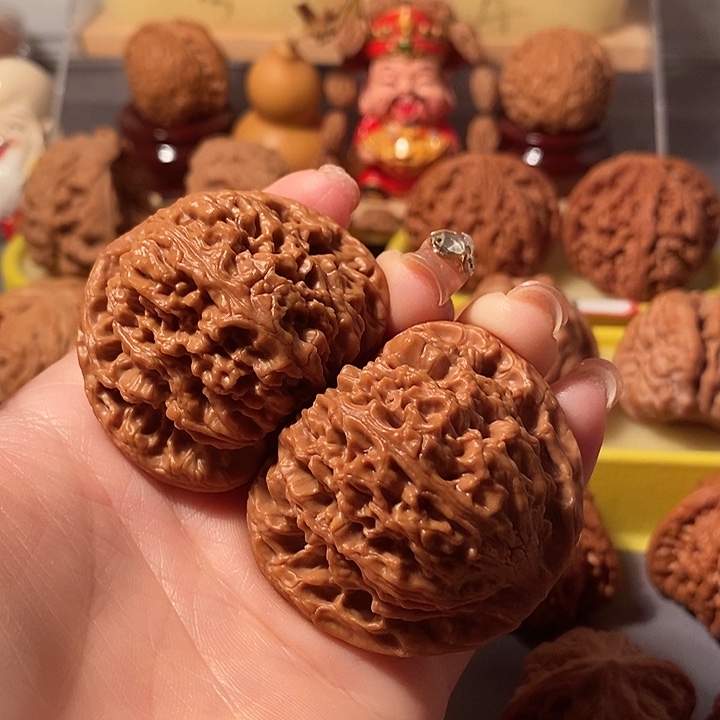 吊坠文玩核桃46球疆