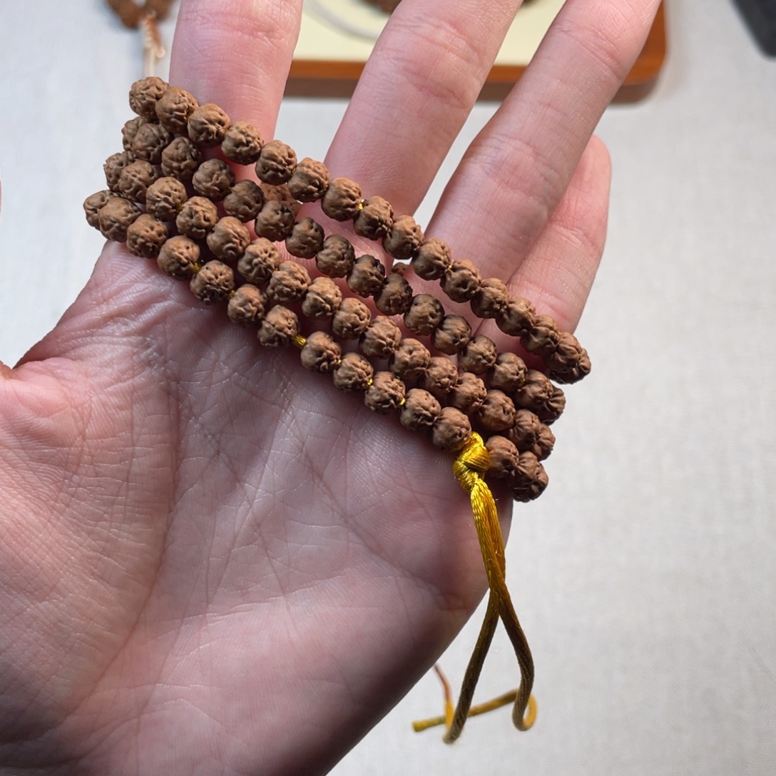 六***）手串金刚菩提原桩佛手