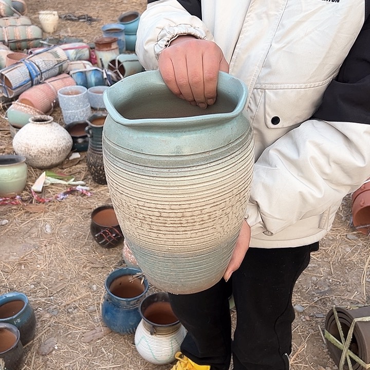 紫砂花盆高度30口20        