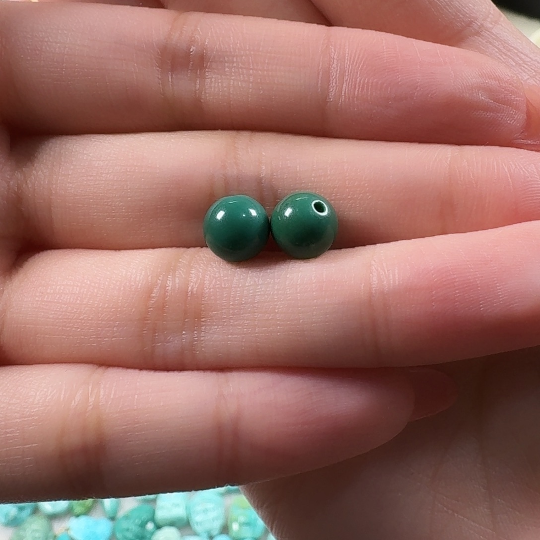 拼***畏绿松石未镶嵌吊坠(不含链)