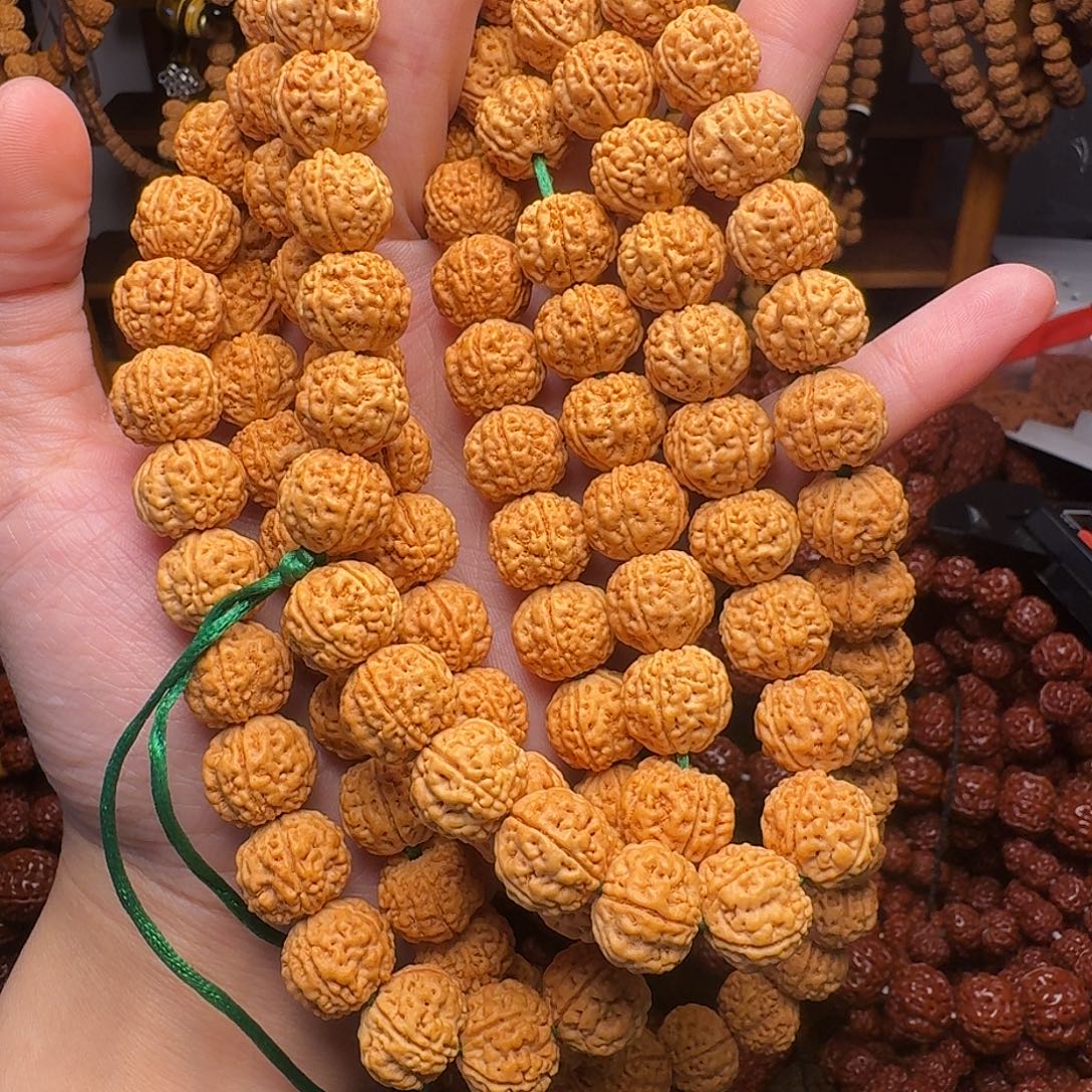 唔***年吊坠金刚菩提13 108颗原皮脖挂