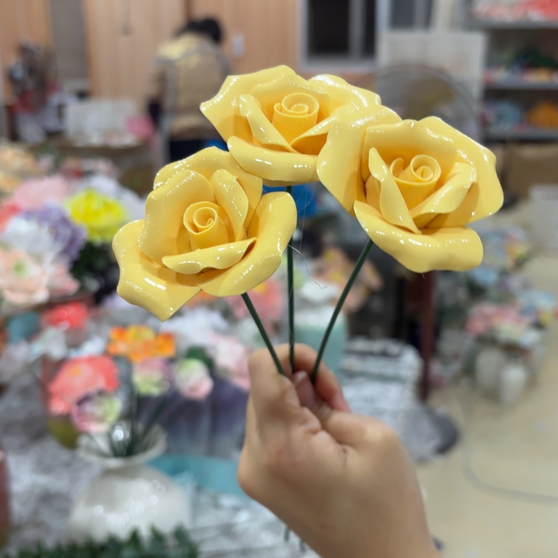 陶瓷花，20元发货，退款拉黑