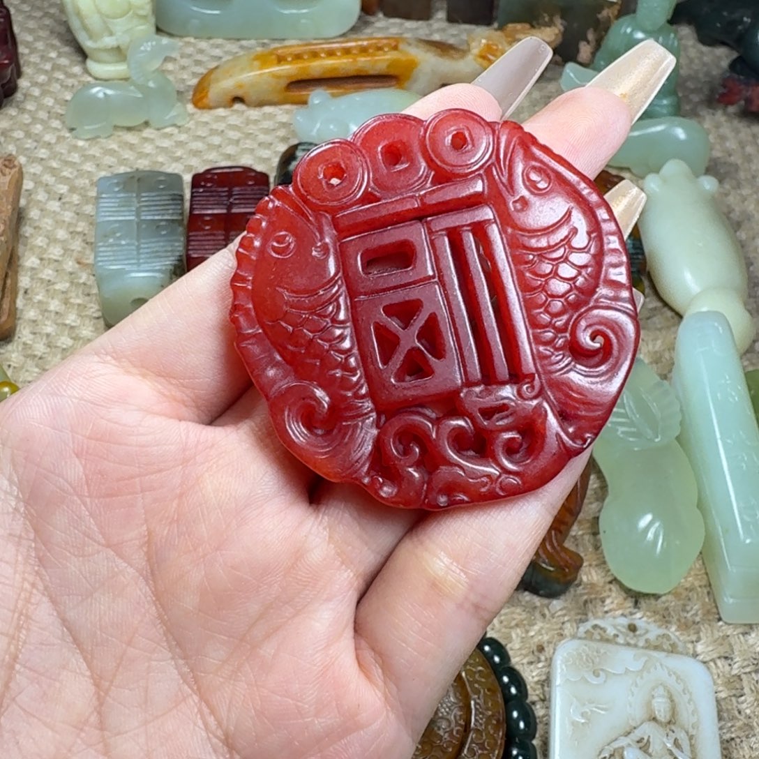 吊坠白玉菩提挂件