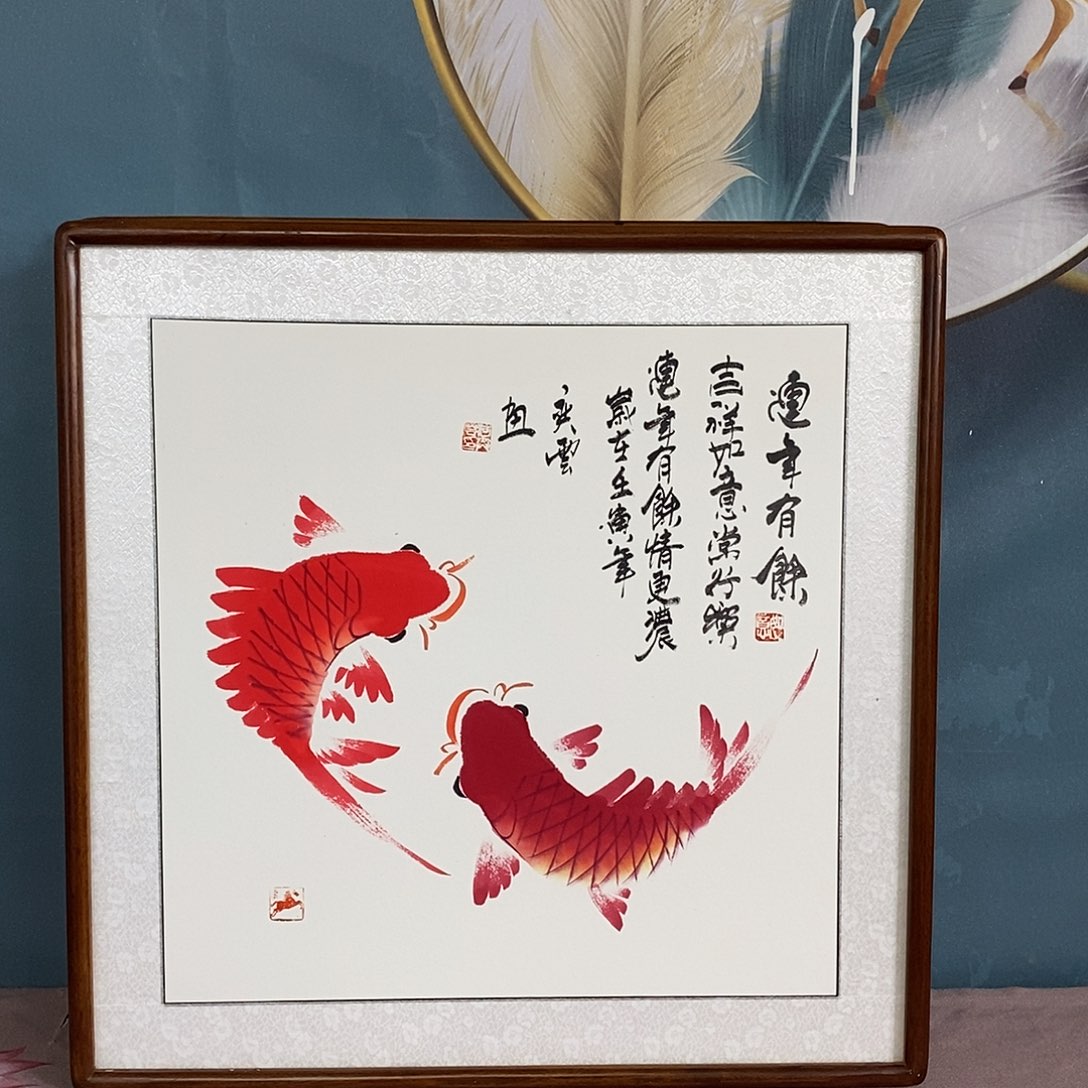 国画带框尺寸62厘米