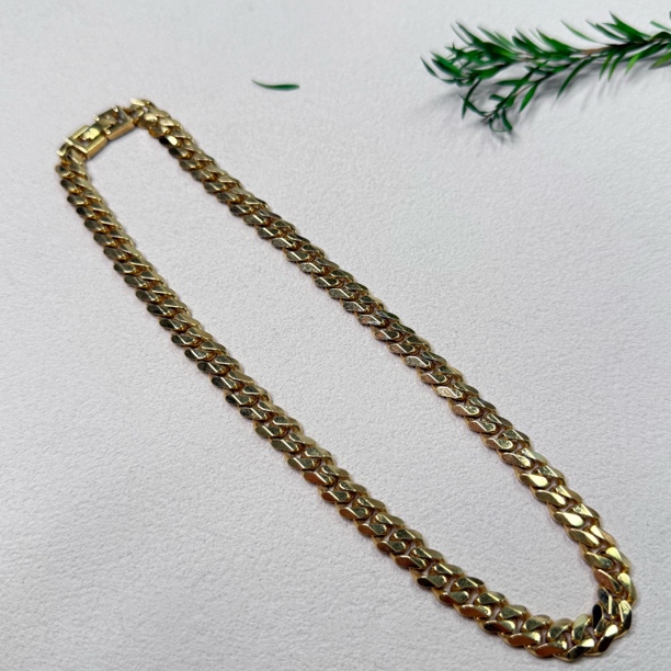 铜合金项链 【六六中古】孤品复古项链ew1259链长37