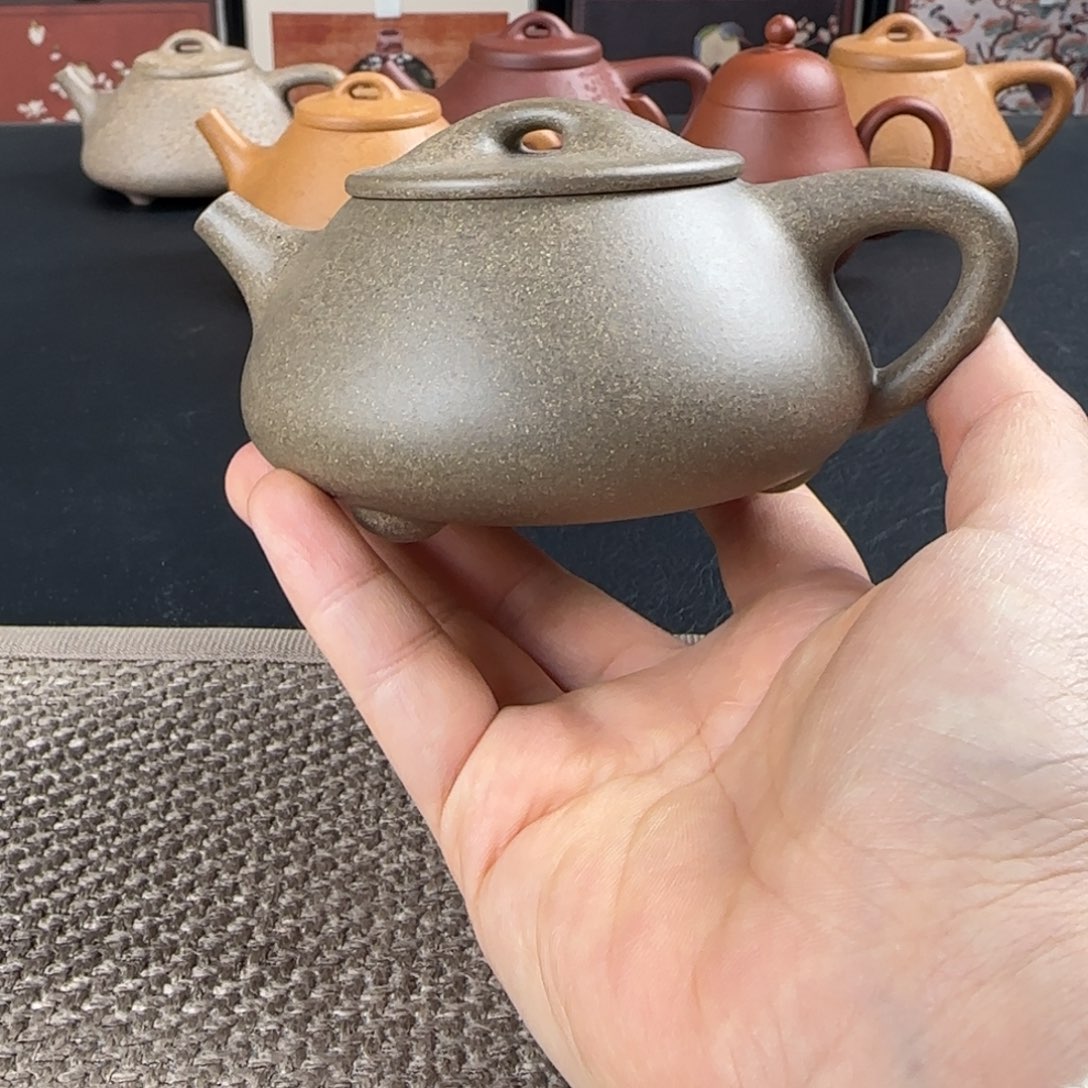 茶壶紫砂微瑕景舟