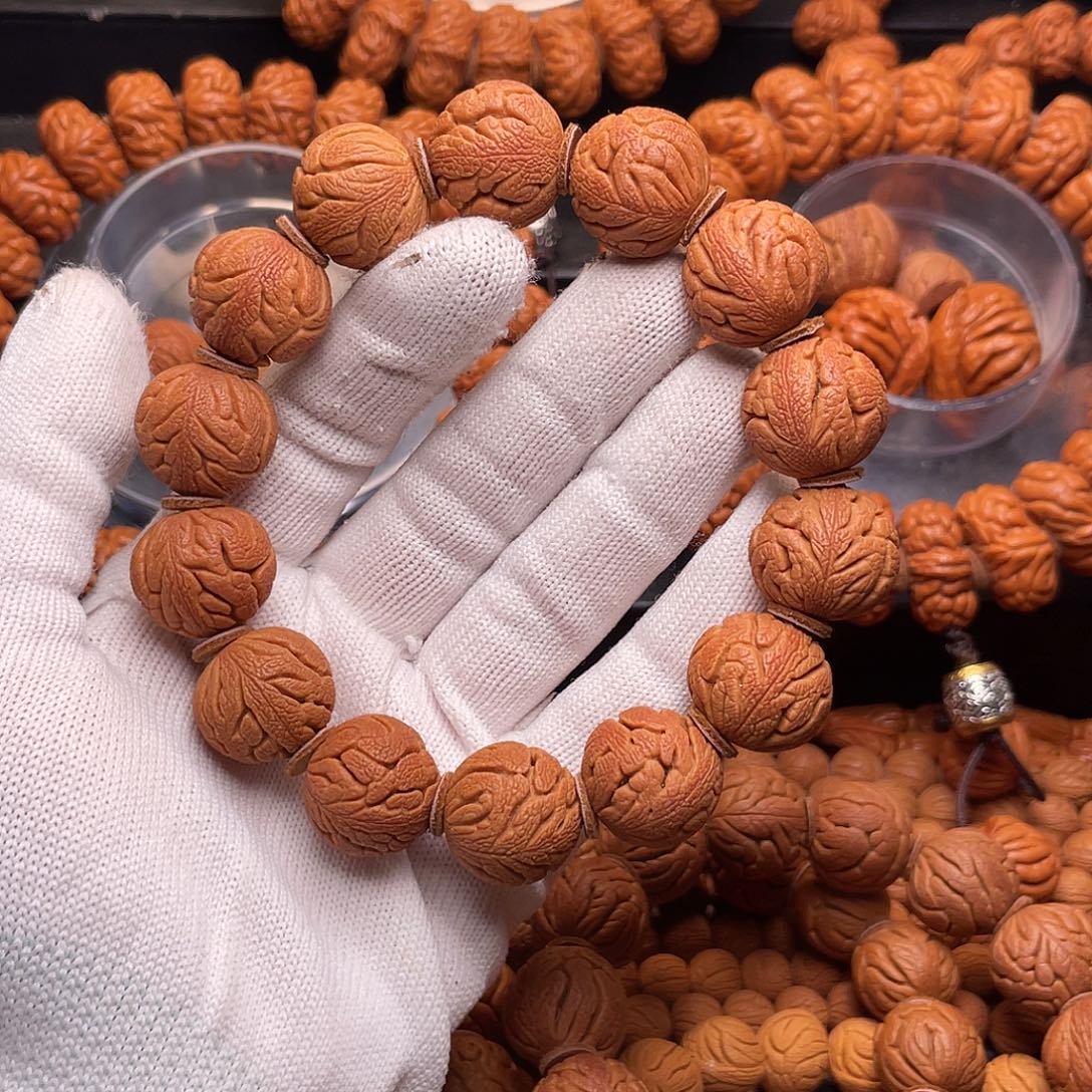 手串桃核精品红魔铁将军2.0