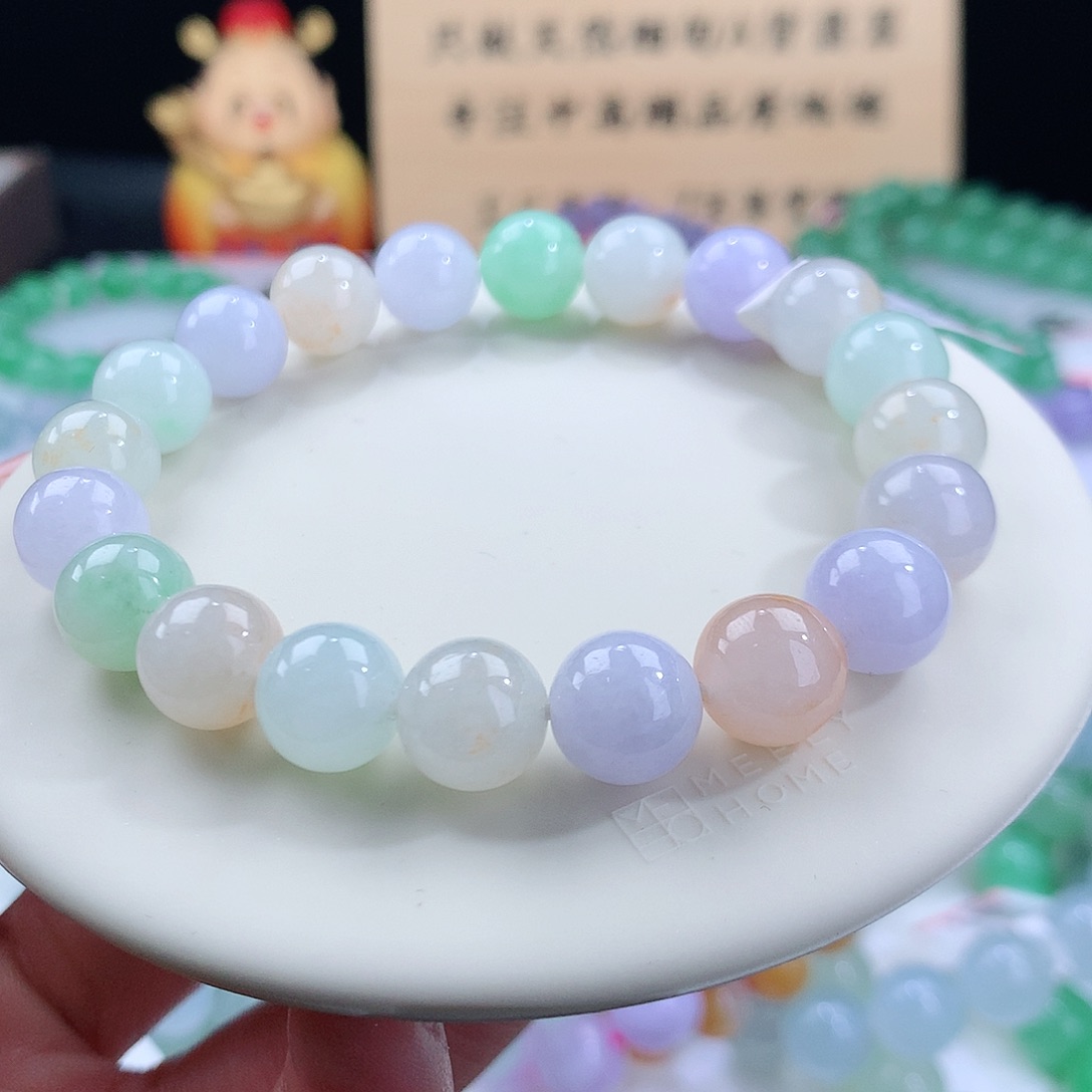 翡翠手链未镶嵌卡10